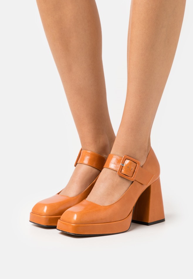 Vegan Noella - Talons Plateforme Gabor | Rose Vif Exclusif